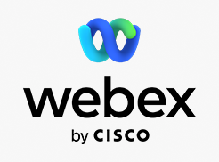 Cisco WebEx logo - FLAT black 2024 version